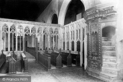 Parish Church Chancel 1896, Totnes