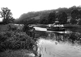 River Dart And The 'berry Castle' 1922, Totnes