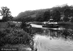 River Dart And The 'berry Castle' 1922, Totnes