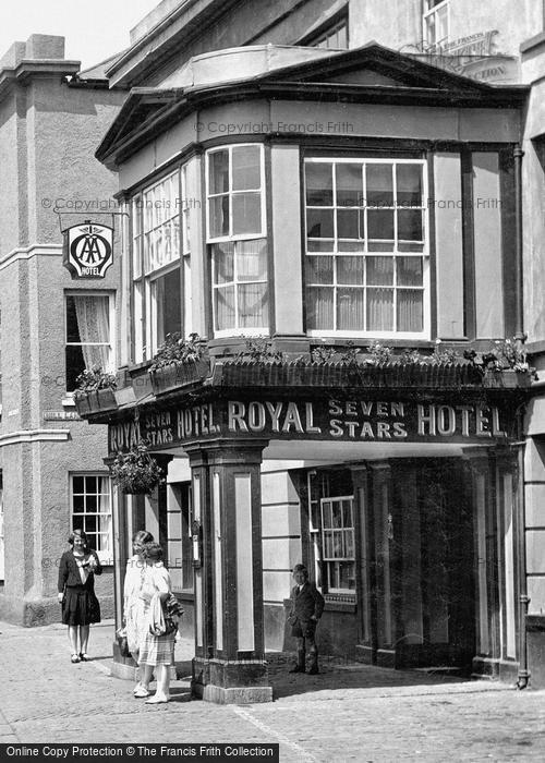 Photo of Totnes, Royal Seven Stars Hotel 1928