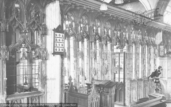 Photo of Totnes, St Mary's Church Screen 1924