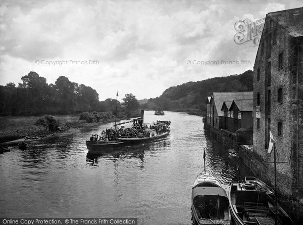 Photo of Totnes, Steamer On The River Dart 1931