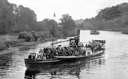 Steamer On The River Dart 1931, Totnes
