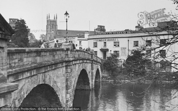 Photo of Totnes, The Bridge c.1950