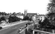 Totnes, the Bridge c1955