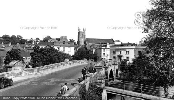 Photo of Totnes, the Bridge c1955