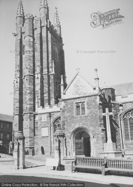 Photo of Totnes, The Church c.1960