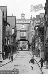 The Gateway, Fore Street 1896, Totnes
