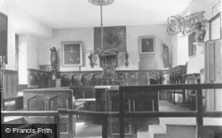 The Guildhall Interior c.1955, Totnes