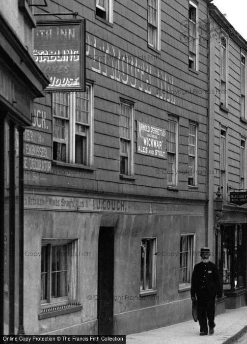 Photo of Totnes, The Plymouth Inn, High Street 1896