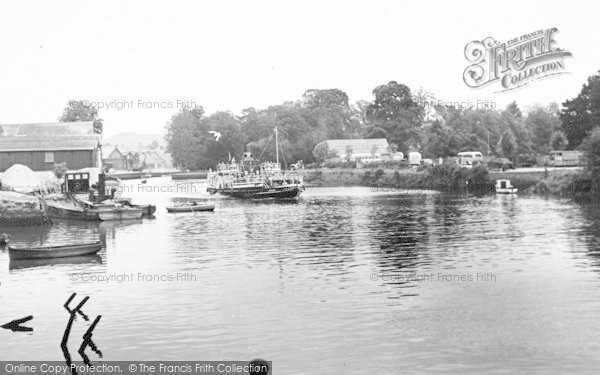 Photo of Totnes, The River Dart c.1955