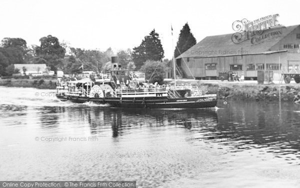 Photo of Totnes, The River Dart c.1955