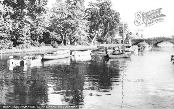 Photo of Totnes, The River Dart c.1960