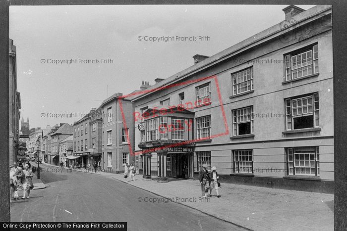 Photo of Totnes, The Royal Seven Stars Hotel 1928
