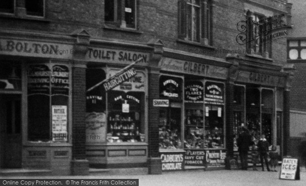 Photo of Tottenham, Businesses In Lordship Lane c.1910