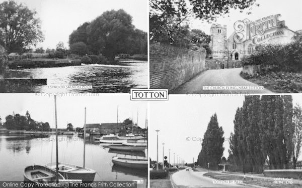 Photo of Totton, Composite c.1960 - Francis Frith