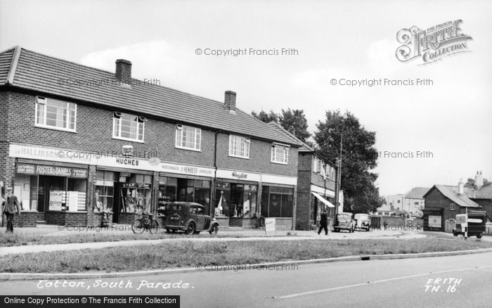 Photo of Totton, South Parade c.1955