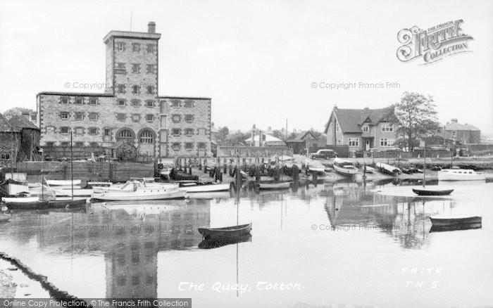 Photo of Totton, The Quay c.1955