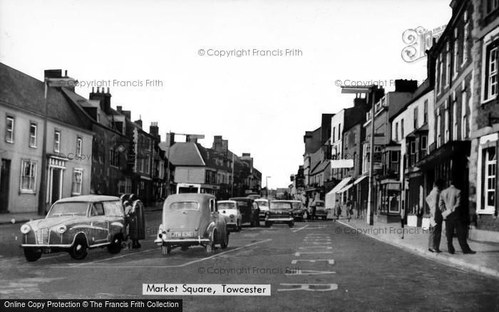 Photo of Towcester, Market Square c.1960