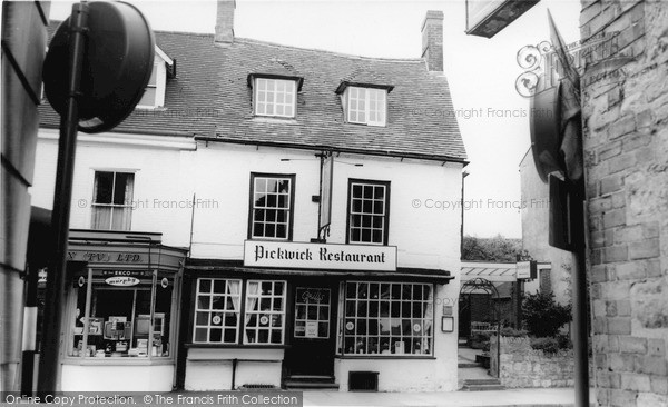 Photo of Towcester, The Pickwick Restaurant c.1965