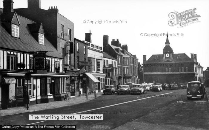 Photo of Towcester, Watling Street c.1960
