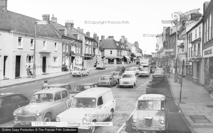 Photo of Towcester, Watling Street c.1968