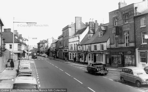Photo of Towcester, Watling Street & The Brave Old Oak c.1965