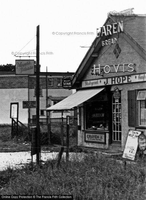 Photo of Towyn, J.Hope's Store c.1936