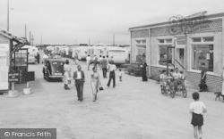 Main Entrance To Winkups Camp c.1955, Towyn