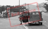 Motorist In Foryd-Abergele Road c.1936, Towyn