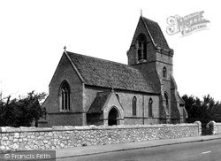 St Mary's Church c.1955, Towyn
