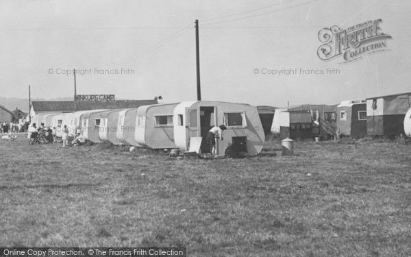 Photo of Towyn, The East Corner, Winkups Camp c.1955