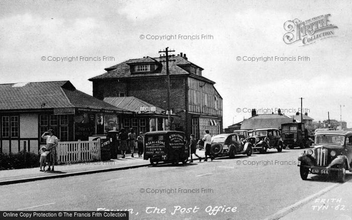 Photo of Towyn, The Post Office c.1955
