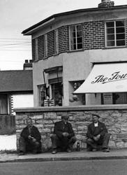 Three Men At Fourways c.1936, Towyn