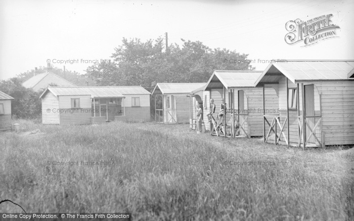 Photo of Towyn, Whitby's Camp, Bungalows c.1936 