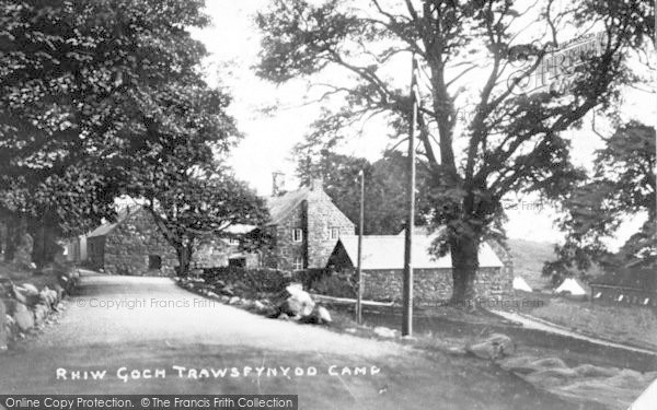 Photo of Trawsfynydd, Camp, Officers' Mess c.1950