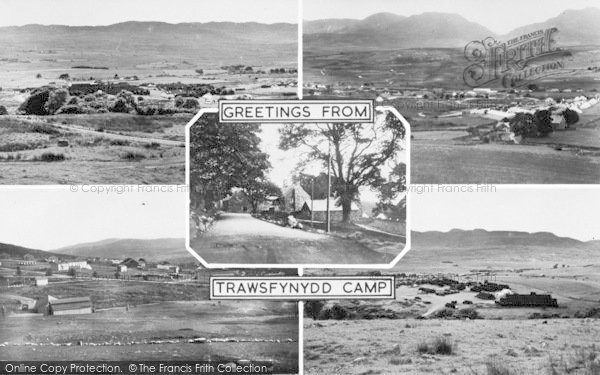 Photo of Trawsfynydd, Composite c.1955