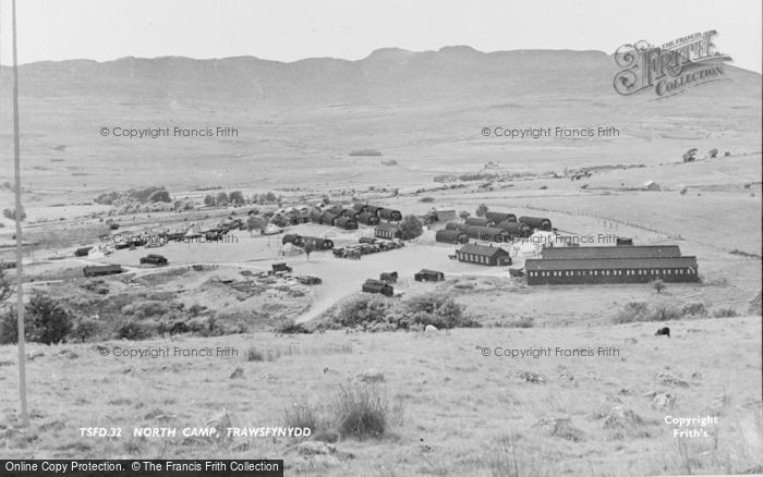 Photo of Trawsfynydd, North Camp c.1955