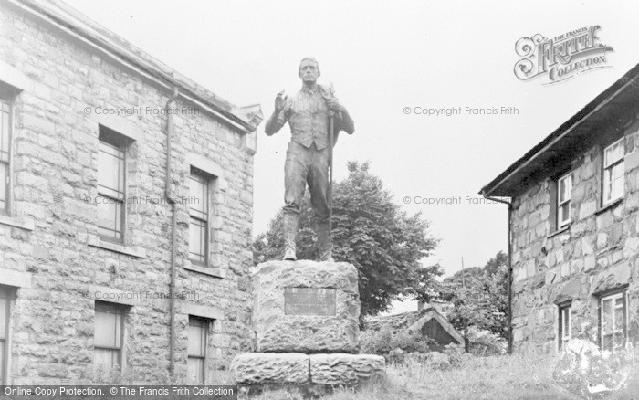 Photo of Trawsfynydd, Statue Of Hedd Wyn c.1955