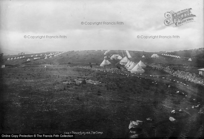 Photo of Trawsfynydd, The Camp 1904