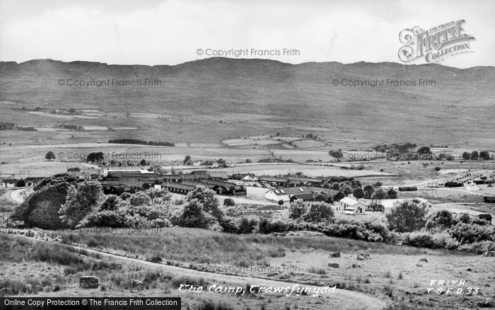 Photo of Trawsfynydd, The Camp c.1955