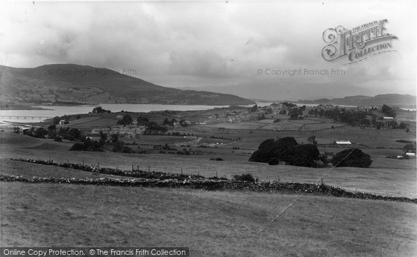 Photo of Trawsfynydd, The Village And Lake c.1955