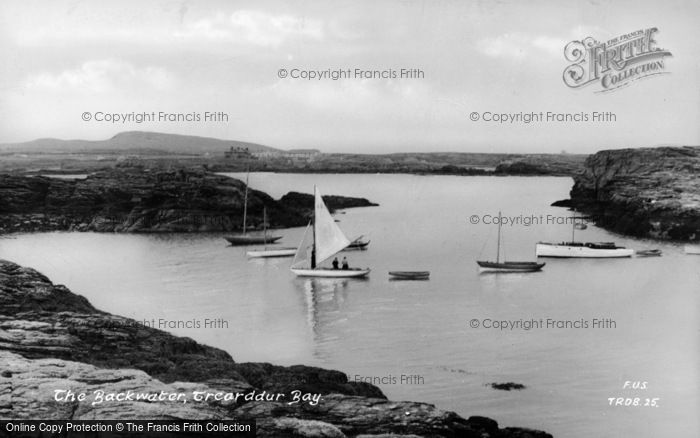 Photo of Trearddur Bay, Backwater c.1950