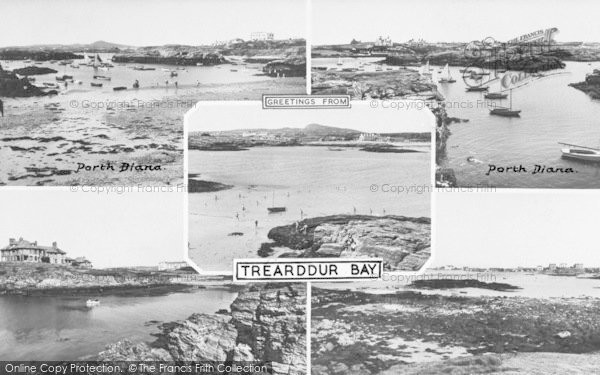 Photo of Trearddur Bay, Composite c.1955