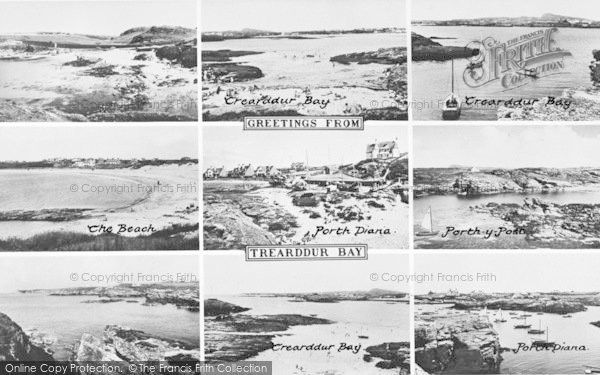 Photo of Trearddur Bay, Composite c.1960