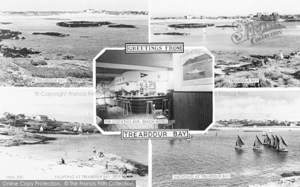 Photo of Trearddur Bay, Composite c.1965
