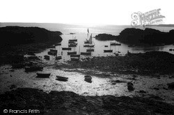 Evening Over Porth Diana c.1960, Trearddur Bay