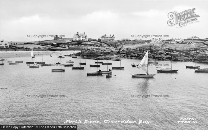 Photo of Trearddur Bay, Porth Diana c.1955