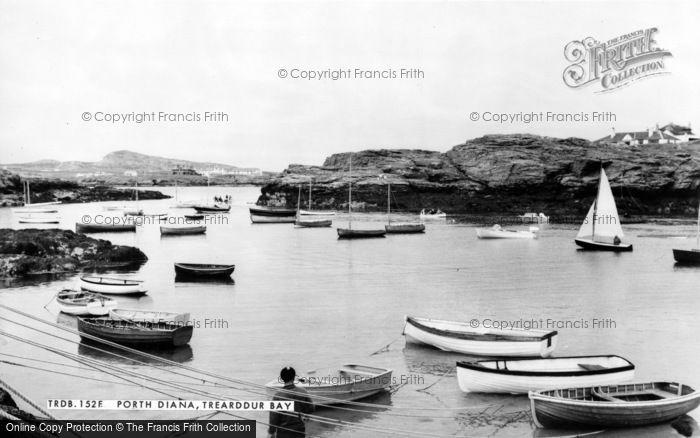 Photo of Trearddur Bay, Porth Diana c.1965