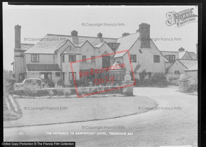 Photo of Trearddur Bay, Ravenspoint Hotel c.1960